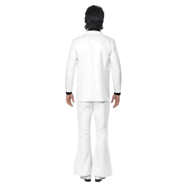 1970s White Saturday Night Fever Suit Dance Men's Party Costume - Image 7