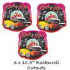 50s RocknRoll Bulk Party Cutout 3 count - Glossy Paper
