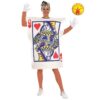 Queen Of Hearts Costume Women Adult Fancy Dress Alice in Wonderland Book Week