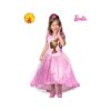 Barbie Princess Deluxe Sparkle Girls Costume Pink and Silver S:4-6y