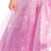 Barbie Princess Deluxe Sparkle Girls Costume Pink and Silver S:4-6y - Image 4