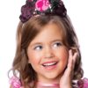 Barbie Princess Deluxe Sparkle Girls Costume Pink and Silver S:4-6y - Image 2