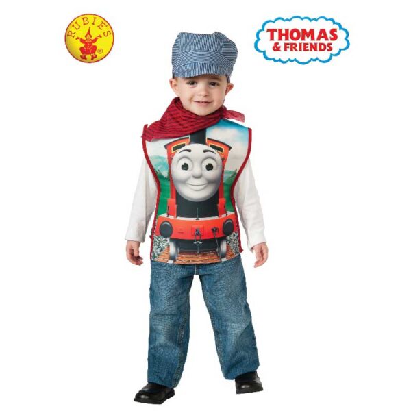 JAMES - THOMAS THE TANK ENGINE COSTUME, CHILD 3-5y