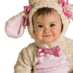 Lil Lamb Plush Animal Costume Child Baby Toddler Kids Fancy Dress Easter - Image 2