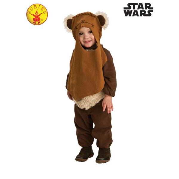 STAR WARS WICKET THE EWOK, TEDDY BEAR COSTUME, CHILD 1-2Y