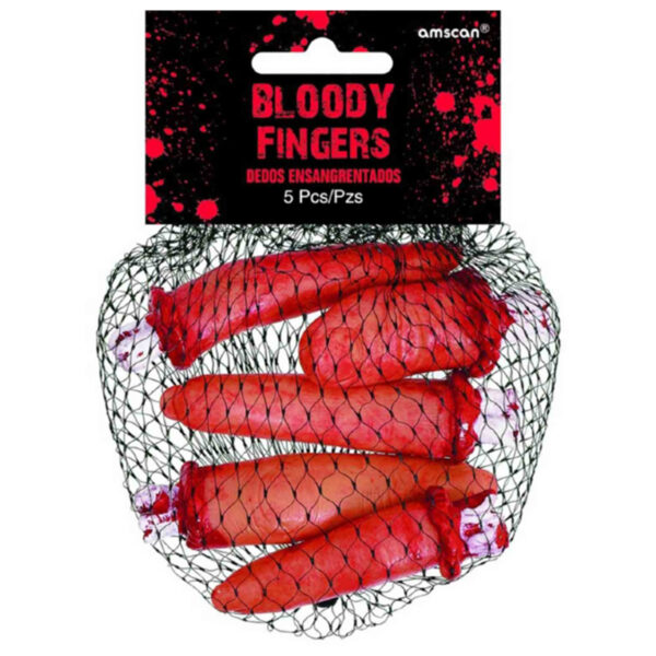 Asylum Bloody Fingers Halloween Party Supplies Prop