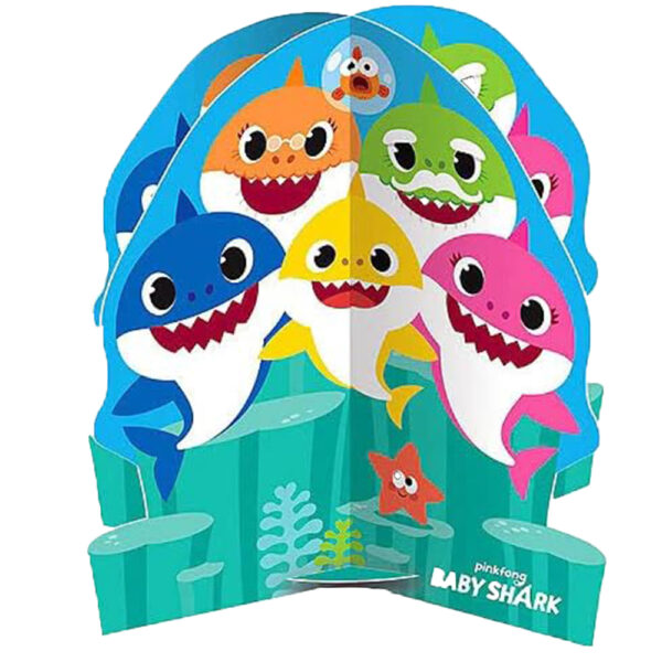 Pinkfong Baby Shark Kids Party Supples - Table Decoration Centrepiece Kit - Image 2