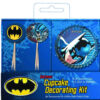 Batman Kids Birthday Party Supplies - Cupcake Decorating Kit (24 pieces) - Image 4