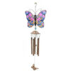 Brass Butterfly Windchime - Home & Garden Hanging Decoration Gift - 85cm - Image 4