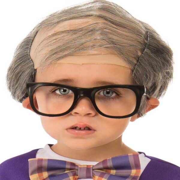 LITTLE OLD MAN COSTUME, CHILD 100 DAYS OF SCHOOL KIDS DRESS UP - Image 2
