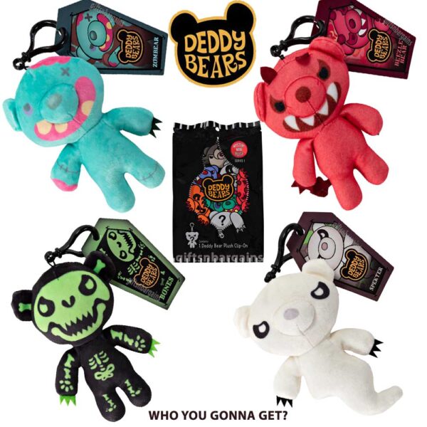 DEDDY BEARS BLIND BAGS - MYSTERY MINI PLUSH WITH CLIP ONS - Image 9