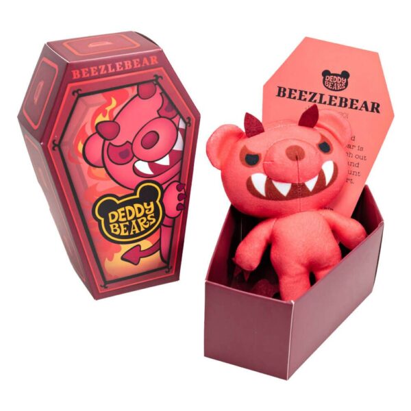 Deddy Bear Coffin - Plush Halloween Kids Gift - Soft Toy - 15.5cm - Image 7