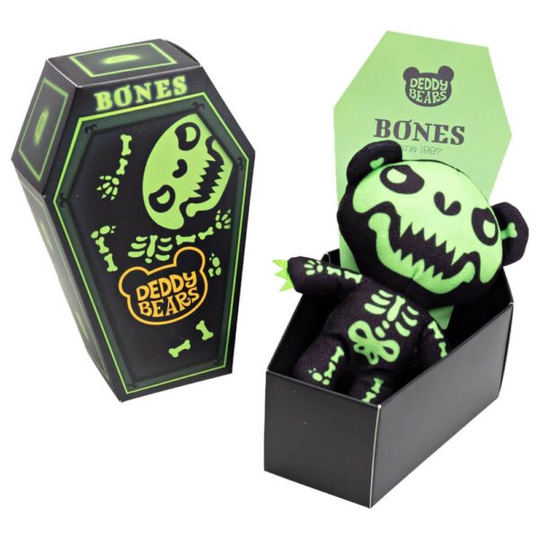 Deddy Bear Coffin - Plush Halloween Kids Gift - Soft Toy - 15.5cm - Image 3