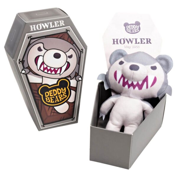 Deddy Bear Coffin - Plush Halloween Kids Gift - Soft Toy - 15.5cm - Image 2