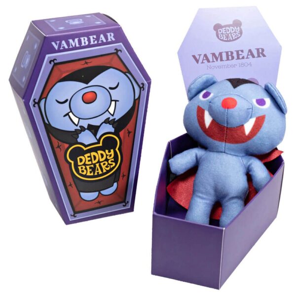 Deddy Bear Coffin - Plush Halloween Kids Gift - Soft Toy - 15.5cm - Image 4