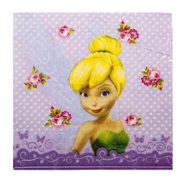 Disney Fairies Tinker Bell Birthday Party Supplies - Kids Tableware set 70pcs - Image 6