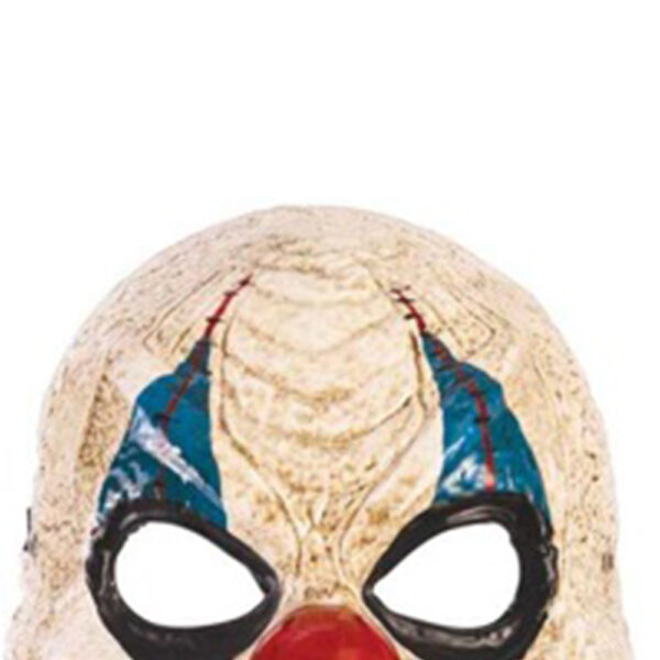 Halloween Evil Clown Mask with Moving Jaw - Adult Costume Accessory - Image 2