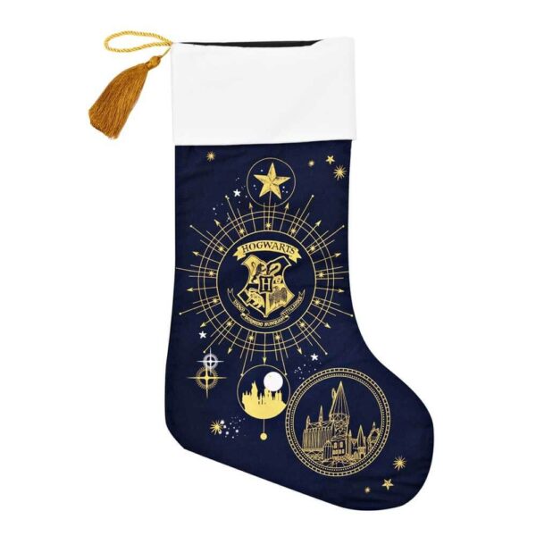 Harry Potter: Christmas Stocking Hogwarts Midnight (Size: 59 cm Large)