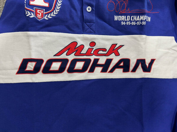 MICK DOOHAN “5 Times World Champion” edition polo - XL - Image 3