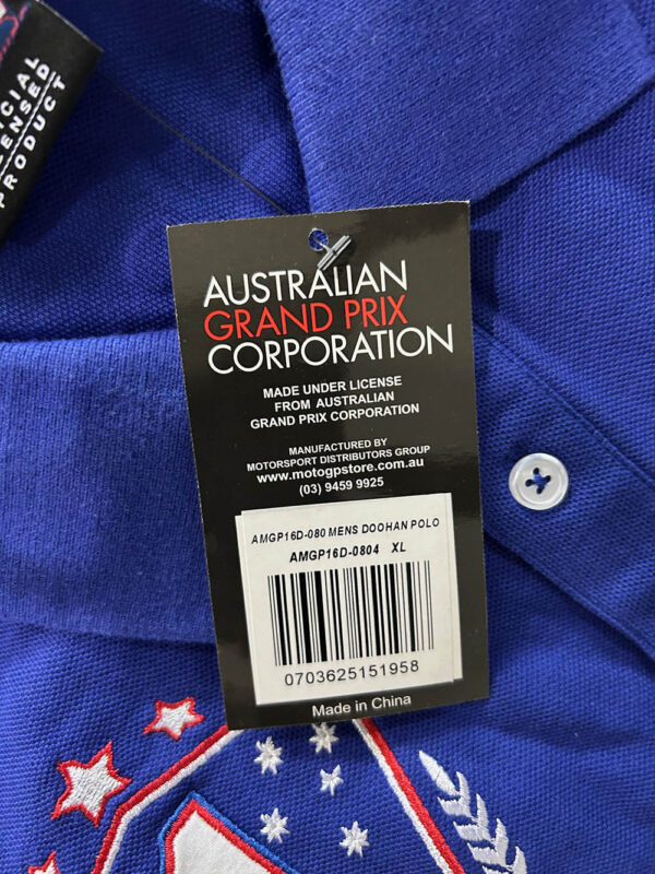 MICK DOOHAN “5 Times World Champion” edition polo - XL - Image 2