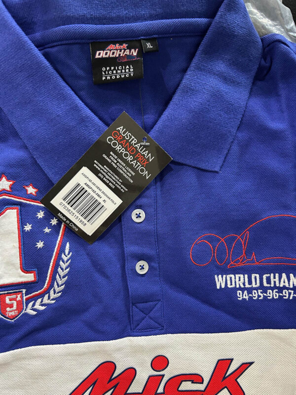 MICK DOOHAN “5 Times World Champion” edition polo - XL