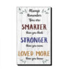 Inspiration Wall Sign, Wooden Home Decoration Plaque Gift - 40cm