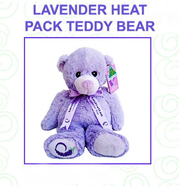 Lavender Heat Pack Teddy Bear Scent Plush Winter Aromatherapy Gift Women Au-made