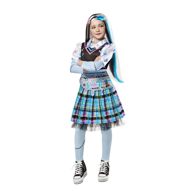 Monster High: Frankie Stein Deluxe Halloween Girl's Costume, XS / L - Image 3