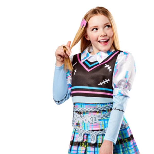 Monster High: Frankie Stein Deluxe Halloween Girl's Costume, XS / L - Image 4