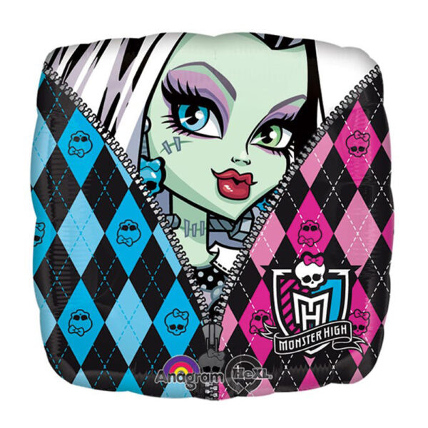 Monster High Kids Party Supplies - Frankie Stein Foil Balloon 18" 45cm - Image 2