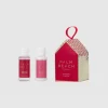 Palm Beach Neon Cherry Gingerbread House Travel Duo Body Wash & Lotion