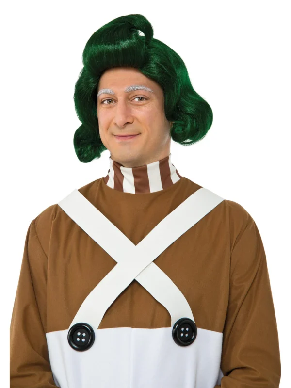 LICENSED OOMPA LOOMPA WIG /WILLY WONKA & THE CHOCOLATE FACTORY ADULT BOOK WEEK - Image 3