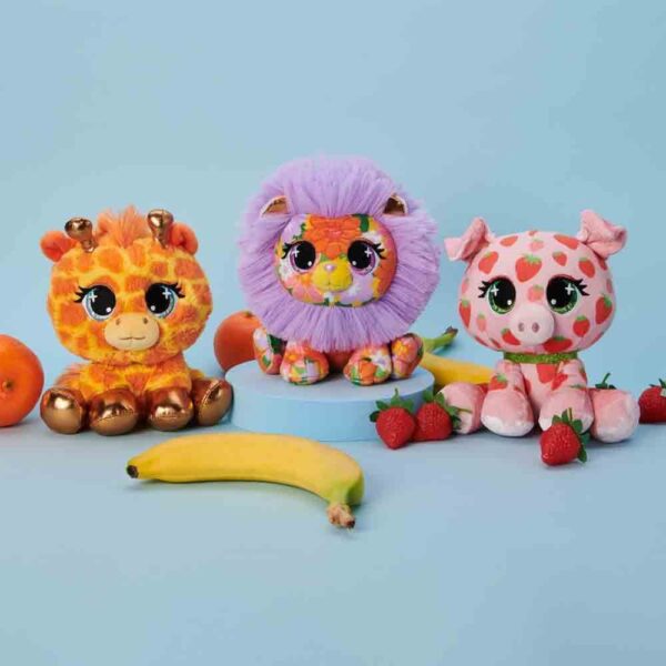 P.lushes Pets Juicy Jam: Berrie Fields (Scented) Plush Pig Toy - 17 cm - Image 4