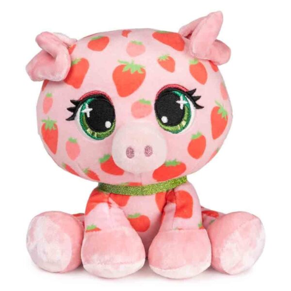 P.lushes Pets Juicy Jam: Berrie Fields (Scented) Plush Pig Toy - 17 cm