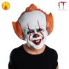 HALLOWEEN 'IT' CLOWN COSTUME ACCESSORY PENNYWISE MASK ADULT