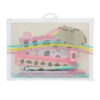 PUSHEEN THE CAT  SELF CARE CLUB: FRIENDSHIP SET 8 PC STATIONARY SET