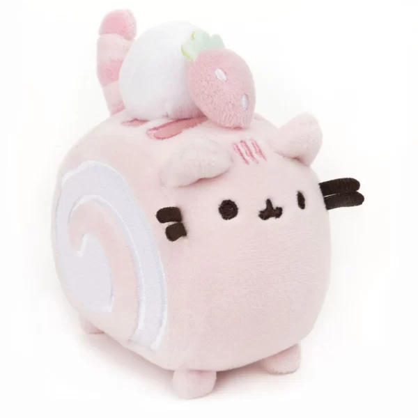 Pusheen the Cat Roll Cake Squishy Plush Toy - 9 cm - Image 2