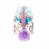 PUSHEEN THE CAT  PUSHEEN TIE DYE PVC PENCIL CASE WITH POM POM - Image 3
