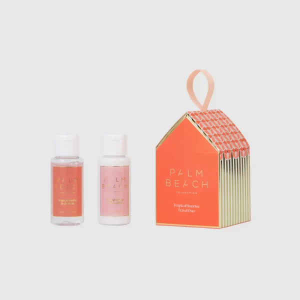 Palm Beach Collection Gingerbread House Travel Duo | Tropical Sunrise