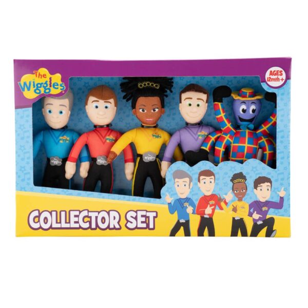 The Wiggles - Collector Soft Toy Set Plush Gift - Height: 26 cm