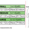 THE WIZARD OF OZ COWARDLY LION DELUXE COSTUME, CHILD S: Small (3-4y) / Medium (5-7y) - Image 4