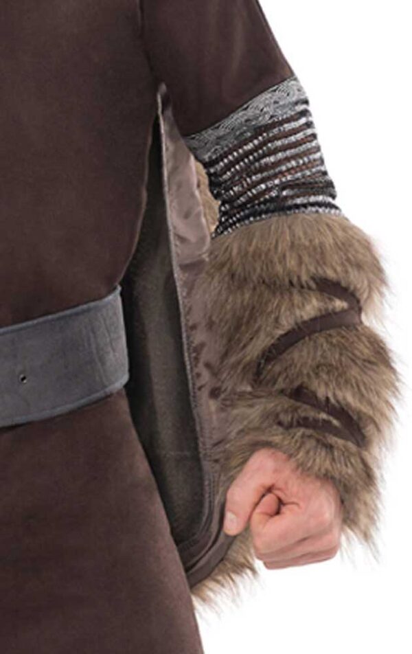 COSTUME VIKING WARRIOR DELUXE BARBARIAN FANCY DRESS MENS SIZE M-L - Image 4