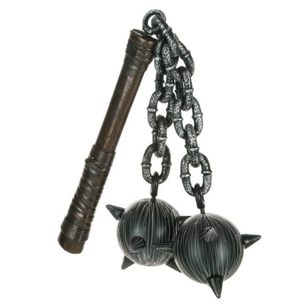 Viking Mace Club Costume Medieval Warrior Weapon Halloween Accessory