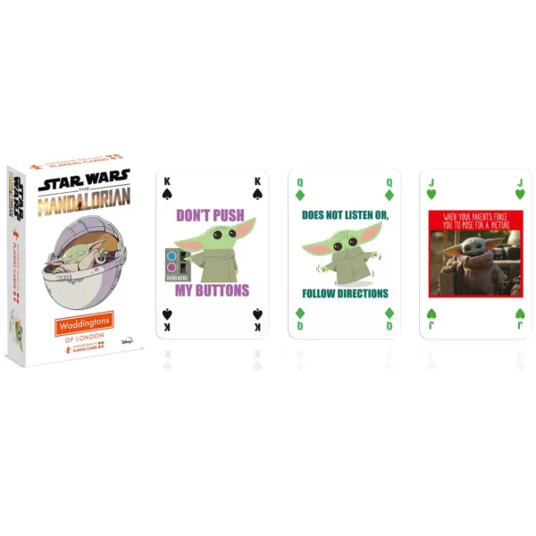 Waddingtons Playing Cards Pack - Star Wars The Mandalorian - Image 2