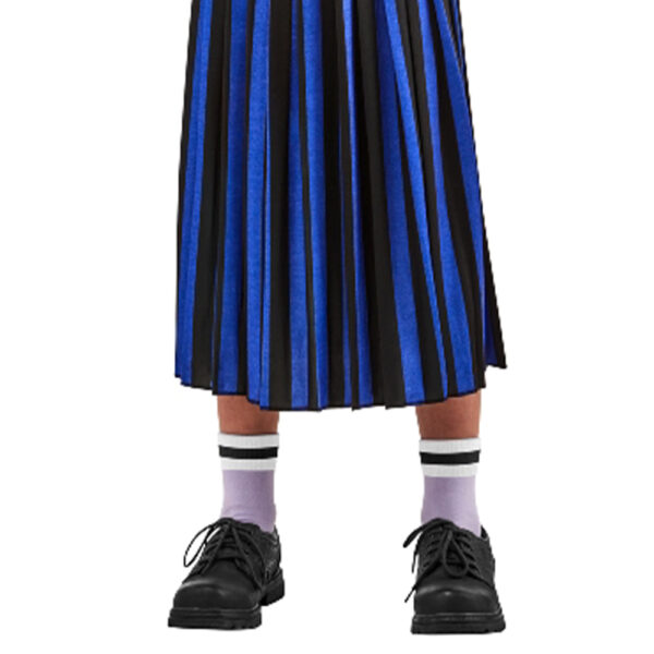 Wednesday: Nevermore Blue Academy School Uniform Halloween Costume, 10-12yrs (XL) - Image 3