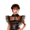 Wednesday: Rave'n Deluxe Girl's Halloween Dance Costume (Netflix), 9-10yrs (L) - Image 3