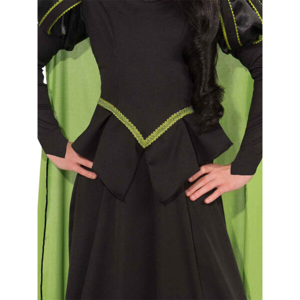 Wizard of Oz: Wicked Witch of the West Licensed Girl's Halloween Costume Black - L - Image 3