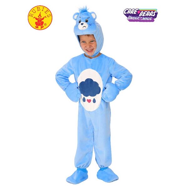 GRUMPY CUDDLY CARE BEAR LICENSED PLUSH BLUE COSTUME, CHILD(TODDLER)