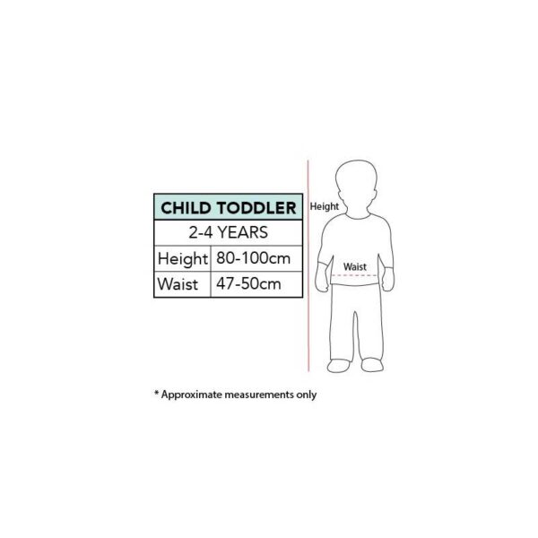 The Wiggles Dorothy the Dinosaur Tabard Toddler Costume 2-4y - Image 3