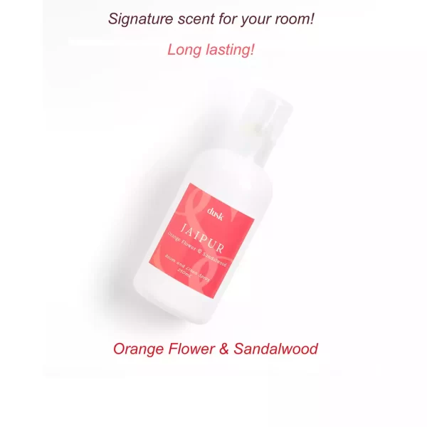Signature Collection Orange Flower & Sandalwood Jaipur Room & Linen Spray 250 mL
